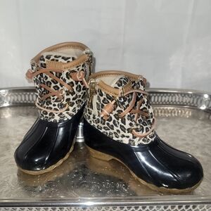 Sperry Kid's Girl Saltwater Rainboot Animal.